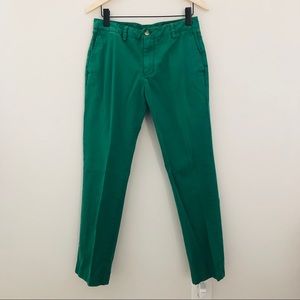 Vineyard Vines Shamrock Green Slim Fit Pants